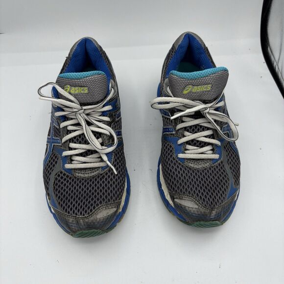 Asics Sneakers Womens Size 9 D Gel Cumulus 14 IGS Shoes Blue Athletic Run B1 - Picture 3 of 9